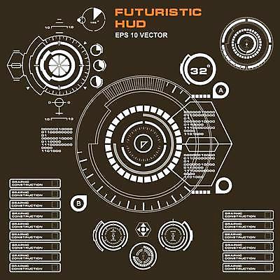 EPS 해외이미지 디자인 백그라운드 컨셉 일러스트 추상 미래 사람없음 그래픽 디지털 스크린 정보 원형 사이버 레이아웃 시스템 계기판 인터페이스 가상 인터랙티브 해외일러스트 도형 무늬 파일형식 벡터 이미지허브