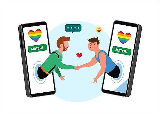 EPS 해외이미지 캐릭터 배너 남자 물결 백그라운드 컨셉 무지개 일러스트 사랑 사람 성인 컬러풀 축제 자유 깃발 선택 만화 커뮤니티 성별 동성애자 섬광 평등 성소수자 해외일러스트 일러캐릭터 자연요소 감정 컬러 파일형식 벡터 이미지허브