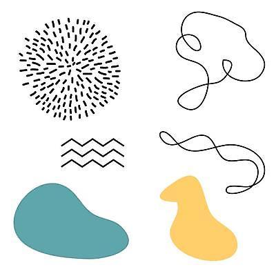 EPS 해외이미지 모양 디자인 포스터 선 일러스트 추상 미술 그래픽 세트 점 신용카드 질감 엘리먼트 미니멀 해외일러스트 무늬 문화예술 금융 파일형식 벡터 이미지허브