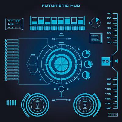 EPS 해외이미지 백그라운드 일러스트 미래 그래픽 파란색 빛 컴퓨터 터치패드 우주 디지털 스크린 자료 게임 판넬 원형 목표 계산대 사이버 전자 시스템 네비게이션 야광 혁명 GPS UI 계기판 레이더 인터페이스 제어 가상 사용자 인터랙티브 해외일러스트 도형 컬러 컨셉 놀이 전자제품 파일형식 벡터 이미지허브