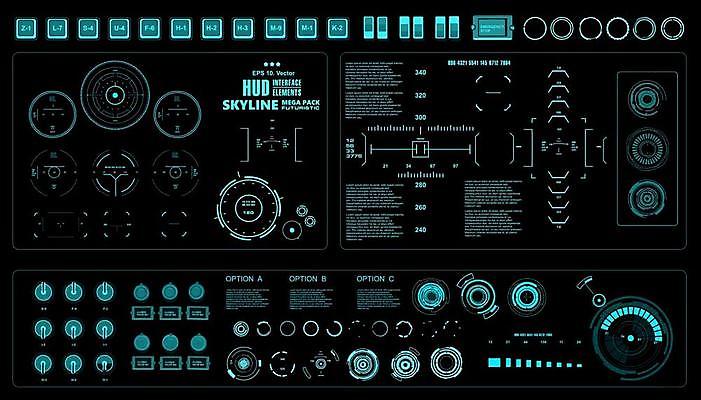 EPS 해외이미지 디자인 백그라운드 일러스트 모션 유리 미래 그래픽 빛 컴퓨터 터치패드 우주 디지털 스크린 자료 게임 판넬 원형 목표 계산대 사이버 전자 시스템 네비게이션 야광 혁명 GPS UI 계기판 레이더 인터페이스 제어 가상 사용자 인터랙티브 해외일러스트 도형 컨셉 재질 놀이 전자제품 파일형식 벡터 이미지허브
