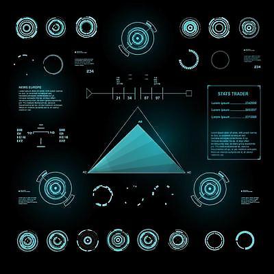 EPS 해외이미지 디자인 백그라운드 일러스트 모션 유리 미래 그래픽 빛 컴퓨터 터치패드 우주 디지털 스크린 자료 게임 판넬 원형 목표 계산대 사이버 전자 시스템 네비게이션 야광 혁명 GPS UI 계기판 레이더 인터페이스 제어 가상 사용자 인터랙티브 해외일러스트 도형 컨셉 재질 놀이 전자제품 파일형식 벡터 이미지허브