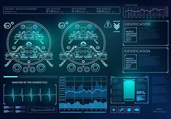 EPS 해외이미지 디자인 백그라운드 일러스트 모션 유리 미래 그래픽 빛 컴퓨터 터치패드 우주 디지털 스크린 자료 게임 판넬 원형 목표 계산대 사이버 전자 시스템 네비게이션 야광 혁명 GPS UI 계기판 레이더 인터페이스 제어 가상 사용자 인터랙티브 해외일러스트 도형 컨셉 재질 놀이 전자제품 파일형식 벡터 이미지허브