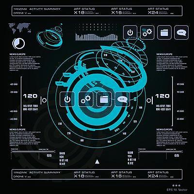 EPS 해외이미지 디자인 백그라운드 일러스트 모션 유리 미래 그래픽 빛 컴퓨터 터치패드 우주 디지털 스크린 자료 게임 판넬 원형 목표 계산대 사이버 전자 시스템 네비게이션 야광 혁명 GPS UI 계기판 레이더 인터페이스 제어 가상 사용자 인터랙티브 해외일러스트 도형 컨셉 재질 놀이 전자제품 파일형식 벡터 이미지허브