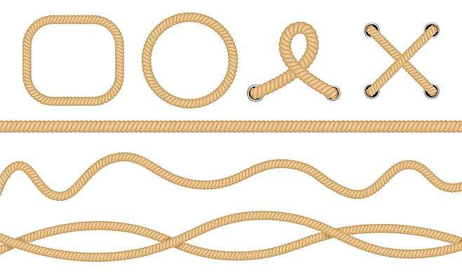 EPS 해외이미지 모양 디자인 선 밧줄 줄 바다 십자가 곡선 일러스트 넥타이 프레임 항해 그래픽 장식 세트 갈색 힘 수확 원형 고리 실 코드 묶기 삼베 사인 정사각형 매듭 선원 섬유 노끈 타입 고립 엘리먼트 엮은 직진 현실 해외일러스트 도형 잡화 컬러 농업 배_교통 모션 직물 파일형식 벡터 천_직물 이미지허브