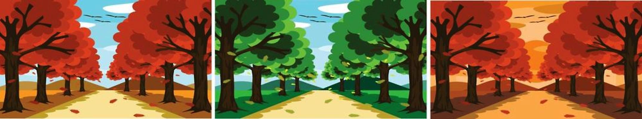 EPS 해외이미지 나무 구름 계절 공원 도로 길 여행 백그라운드 일러스트 자연 하늘 파노라마 풍경 야외 그래픽 초록색 여름 파란색 태양 일출 환경 계곡 일몰 봄 나뭇가지 시골 신선 고속도로 플랫 숲 만화 땅 언덕 장면 방법 수평선 해외일러스트 자연요소 식물 공공시설 컬러 교통시설 촬영기법 노을 생태계 파일형식 벡터 이미지허브