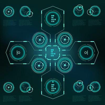 EPS 해외이미지 디자인 백그라운드 일러스트 모션 유리 미래 그래픽 빛 컴퓨터 터치패드 우주 디지털 스크린 자료 게임 판넬 원형 목표 계산대 사이버 전자 시스템 네비게이션 야광 혁명 GPS UI 계기판 레이더 인터페이스 제어 가상 사용자 인터랙티브 해외일러스트 도형 컨셉 재질 놀이 전자제품 파일형식 벡터 이미지허브