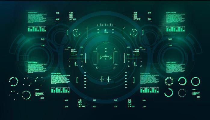 EPS 해외이미지 디자인 백그라운드 일러스트 모션 유리 미래 그래픽 빛 컴퓨터 터치패드 우주 디지털 스크린 자료 게임 판넬 원형 목표 계산대 사이버 전자 시스템 네비게이션 야광 혁명 GPS UI 계기판 레이더 인터페이스 제어 가상 사용자 인터랙티브 해외일러스트 도형 컨셉 재질 놀이 전자제품 파일형식 벡터 이미지허브
