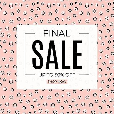 EPS 해외이미지 배너 분홍색 패턴 일러스트 타이포그라피 사람없음 쇼핑 세일 원형 해외일러스트 도형 문자 컬러 무늬 파일형식 벡터 이미지허브