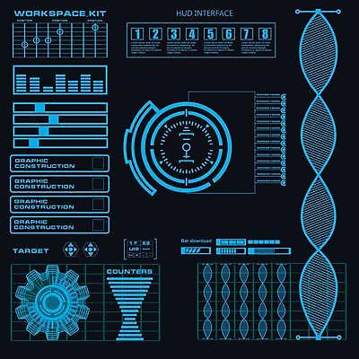 EPS 해외이미지 디자인 백그라운드 컨셉 일러스트 추상 미래 사람없음 그래픽 디지털 스크린 정보 원형 사이버 톱니바퀴 레이아웃 시스템 계기판 인터페이스 가상 인터랙티브 해외일러스트 도형 무늬 파일형식 벡터 이미지허브