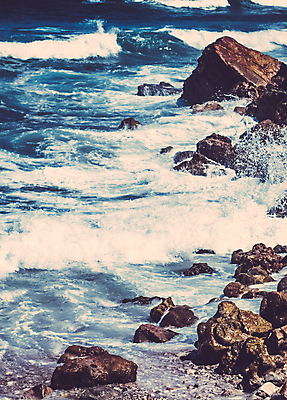 포토 JPG 해외이미지 파도 바다 사람없음 지중해 해외포토 파일형식 이미지허브