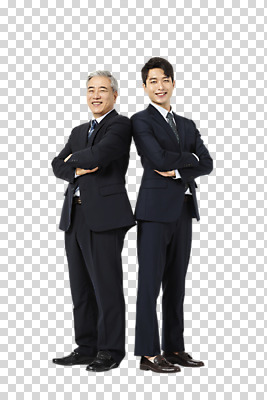 전신 편집이미지 노년 남자 협력 서기 미소 정장 20대 청년 성인 두명 옆모습 팔짱 한국인 비즈니스맨 60대 사장 화합 PNG 임원 남자만 편집소스 옷 뷰포인트 비즈니스 모션 표정 사람 동양인 직장인 파일형식