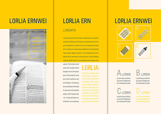 템플릿 문자 표지디자인 북디자인 출판디자인 교육 내지 리플렛 북커버 3단접지 안내 팜플렛 사람없음 책 연필 노란색 지우개 사전 형광펜 이미지템플릿 AI파일 컬러 학용품 필기구 펜 파일형식 벡터