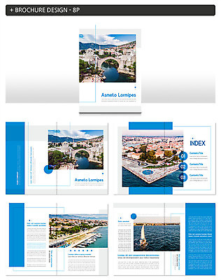 템플릿 유럽 ZIP 바다 여행 요트 자연 풍경 팜플렛 사람없음 파란색 도시 시원함 해안도시 크로아티아 슬로베니아 가교 인디자인 INDD 이미지템플릿 건축물 나라 컬러 배_교통 생태계 파일형식