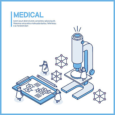 일러스트 의학 요정 현미경 실험 사람없음 생활 파란색 연필 귀여움 의사 관찰 기록 사회 스토리 아이소메트릭 서류판 화학식 국내일러스트 AI파일 컬러 컨셉 모션 학용품 실험기구 필기구 사무용품 의료진 공식 공동체 파일형식 벡터