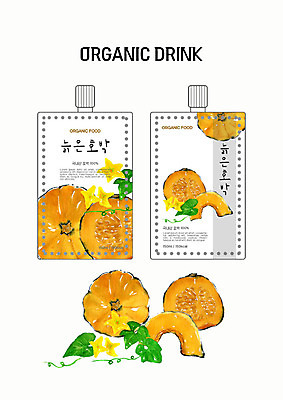 PSD 채소 일러스트 자연 호박 붓터치 수채화 건강 사람없음 주황색 주스 유기농 패키지 늙은호박 팩음료 호박꽃 호박잎 국내일러스트 웰빙 꽃 음료 컬러 잎 생태계 파일형식