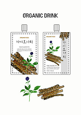 PSD 채소 일러스트 자연 붓터치 수채화 건강 사람없음 컬러풀 주스 한약재 유기농 패키지 가시오가피 팩음료 국내일러스트 웰빙 음료 컬러 약재 생태계 파일형식