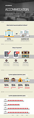 일러스트 호텔 그래프 텐트 사람없음 인포그래픽 침대 캠핑카 숙박 체크인 게스트하우스 국내일러스트 AI파일 가구 자동차 숙소 캠핑도구 숙박업 파일형식 벡터