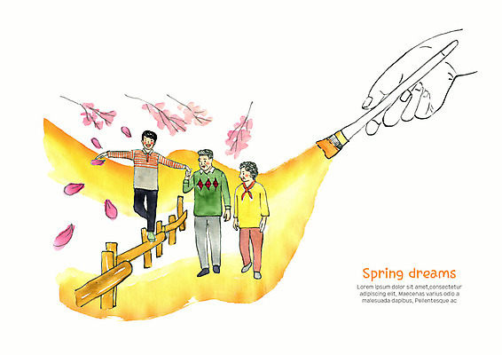 전신 PSD 계절 공원 여자 할아버지 노년 남자 꽃잎 꽃 할머니 어린이 일러스트 붓터치 수채화 한손 사람 신체부위 세명 울타리 소풍 노란색 걷기 손잡기 노부부 물감 봄 꿈 나뭇가지 붓 그리기 균형 그림 번짐 감성 그림붓 조부모 아슬아슬 국내일러스트 나무 식물 손 부부 공공시설 컬러 컨셉 가족 모션 성인 담장 야외활동 미술도구 파일형식 효과