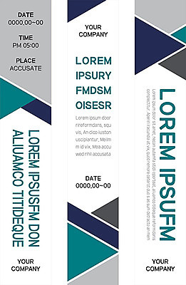 도형 템플릿 배너 배너템플릿 세로배너 조각 회사 비즈니스 이벤트 사람없음 초록색 회색 현수막 면 퍼즐 삼각형 남색 배너세트 AI파일 컬러 세로 세트 파일형식 벡터