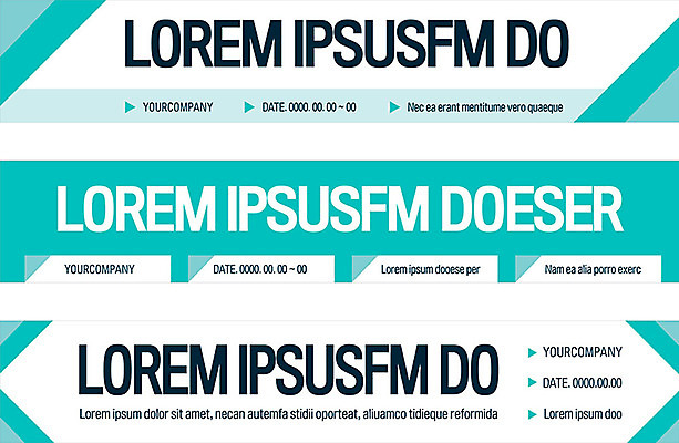 템플릿 배너 배너템플릿 가로배너 회사 비즈니스 프레임 이벤트 사람없음 현수막 대각선 민트색 배너세트 AI파일 선 컬러 가로 세트 파일형식 벡터
