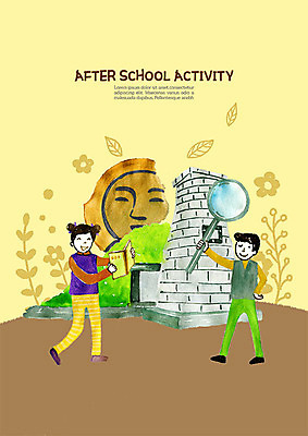 전신 PSD 여자 교육 남자 꽃 초등학생 어린이 잎 일러스트 유적지 돋보기 수업 유물 사람 두명 책 문화재 역사 첨성대 에듀 역사교육 역사탐방 초등 탐방 방과후 스쿨팩 국내일러스트 식물 학생 전통 고건축 경주_경상북도 국보 에듀케이션 파일형식