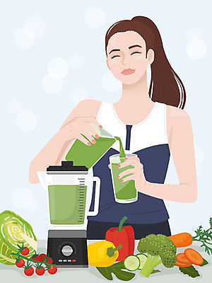 우먼라이프 여자 채소 일러스트 방울토마토 오이 파프리카 한명 미소 사람 상반신 성인 뷰티 건강관리 주스 봄 당근 브로콜리 믹서 피부관리 양배추 식단 스무디 자기관리 성인여자한명만 디톡스 국내일러스트 AI파일 1 라이프스타일 계절 음료 토마토 뿌리채소 표정 건강 관리 여자한명만 성인여자만 파일형식 벡터