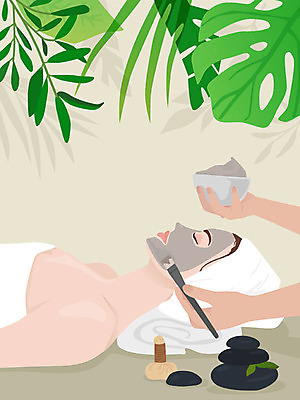 식물 우먼라이프 손 여자 일러스트 나뭇잎 한명 사람 상반신 성인 신체부위 초록색 눕기 뷰티 봄 마사지 피부관리 바르기 마스크팩 마사지샵 메이크업브러쉬 자기관리 피부과 성인여자한명만 국내일러스트 AI파일 1 라이프스타일 계절 컬러 잎 모션 병원 붓 팩 여자한명만 성인여자만 파일형식 벡터