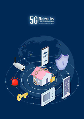 지구 일러스트 통신 열쇠 모바일 주택 자물쇠 사람없음 스마트폰 네트워크 잠금 보안 감시카메라 도어락 비상등 사물인터넷 5G AI_인공지능 국내일러스트 AI파일 정보기술 IT 안전 건물 핸드폰 스마트기기 카메라 파일형식 벡터
