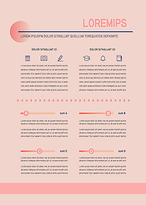 템플릿 내지 선 분홍색 비즈니스 학사모 사람없음 책 연필 종 원형 문서템플릿 서식 레이아웃 그라데이션 이미지템플릿 AI파일 도형 모자_잡화 컬러 졸업 학용품 필기구 파일형식 벡터