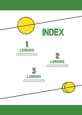 템플릿 내지 비즈니스 사람없음 초록색 노란색 원형 문서템플릿 서식 레이아웃 인덱스 목차 이미지템플릿 AI파일 도형 컬러 파일형식 벡터