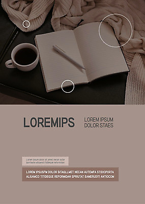 템플릿 표지 커피 비즈니스 따뜻함 사람없음 펜 갈색 공책 원형 스웨터 문서템플릿 서식 레이아웃 문서 이미지템플릿 AI파일 도형 음료 컬러 상의 문구용품 필기구 파일형식 벡터