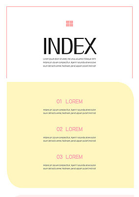 템플릿 내지 사람없음 노란색 사각형 흰색 문서템플릿 서식 인덱스 목차 이미지템플릿 AI파일 도형 컬러 파일형식 벡터