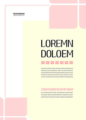 템플릿 표지 꽃 분홍색 비즈니스 사람없음 컬러풀 노란색 사각형 꽃집 문서템플릿 서식 창업 산뜻 이미지템플릿 AI파일 도형 식물 컬러 컨셉 상점 자영업 파일형식 벡터