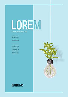 식물 템플릿 표지 지구 선 하늘색 잎 전구 사람없음 새싹 문서템플릿 서식 지구온난화 산뜻 이미지템플릿 AI파일 컨셉 파란색 기후변화 파일형식 벡터