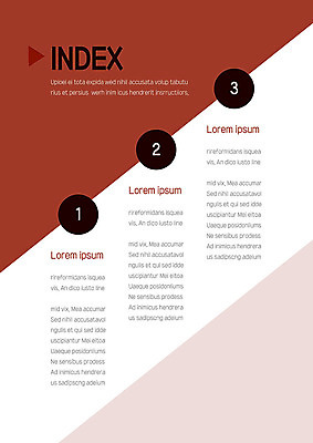 템플릿 내지 분홍색 회사 비즈니스 사람없음 빨간색 검은색 원형 삼각형 문서템플릿 서식 레이아웃 인덱스 목차 이미지템플릿 AI파일 도형 컬러 파일형식 벡터