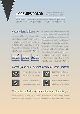 템플릿 내지 회사 비즈니스 학사모 전구 그래프 아이디어 사람없음 연필 검은색 삼각형 플라스크 문서템플릿 서식 레이아웃 문서 그라데이션 이미지템플릿 AI파일 도형 모자_잡화 컬러 컨셉 졸업 학용품 실험기구 필기구 파일형식 벡터