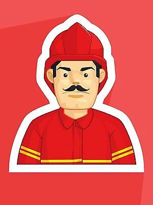 EPS 해외이미지 클립아트 캐릭터 디자인 일러스트 불 그래픽 긴급 투명 구출 플랫 만화 소방관 코믹 고립 마스코트 엘리먼트 아바타 해외일러스트 일러캐릭터 자연요소 도움 구조원 소방 파일형식 벡터 이미지허브