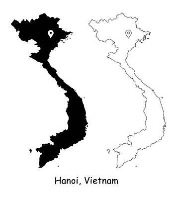 EPS 해외이미지 디자인 실루엣 백그라운드 지도 일러스트 그래픽 빨간색 강 검은색 공백 흰색 경계선 도시 플랫 떨어짐 땅 베트남 윤곽 영토 지역 고립 고체 엘리먼트 전국 정부 정치 지리 디테일 해외일러스트 선 컬러 컨셉 촬영기법 동남아시아 경계 파일형식 벡터 이미지허브