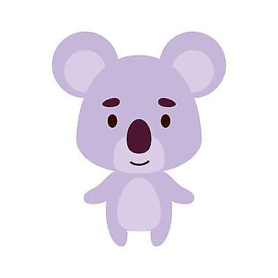 EPS 해외이미지 동물캐릭터 일러스트 사람없음 귀여움 만화 코알라 해외일러스트 일러캐릭터 동물 캐릭터 컨셉 포유류 파일형식 벡터 이미지허브