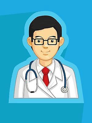 EPS 해외이미지 클립아트 직업 캐릭터 디자인 일러스트 청진기 건강 병원 정장 그래픽 건강관리 의사 코트 흰색 긴급 가운 투명 플랫 만화 코믹 고립 마스코트 엘리먼트 아바타 해외일러스트 일러캐릭터 옷 컬러 의학 의료기기 관리 외투 의료진 파일형식 벡터 이미지허브