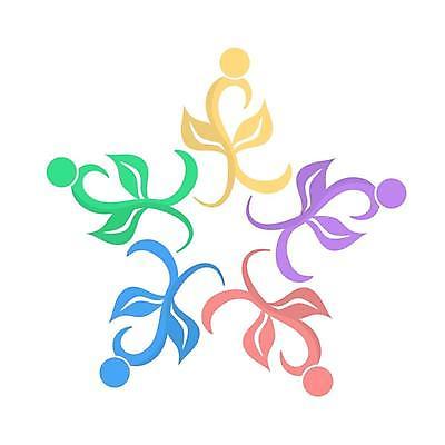 EPS 해외이미지 문양 별 잎 일러스트 비즈니스 추상 사람없음 컬러풀 심볼 심플 해외일러스트 자연요소 식물 컬러 무늬 파일형식 벡터 이미지허브