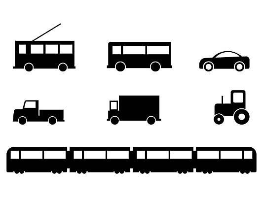 EPS 해외이미지 실루엣 교통수단 백그라운드 일러스트 자동차 버스 저울 세트 픽토그램 검은색 기차 흰색 바퀴 플랫 땅 사인 심플 트랙터 짐차 트레일러 고립 땅바닥 해외일러스트 육상교통 컬러 교통 대중교통 바닥 촬영기법 농기계 특수차량 파일형식 벡터 이미지허브