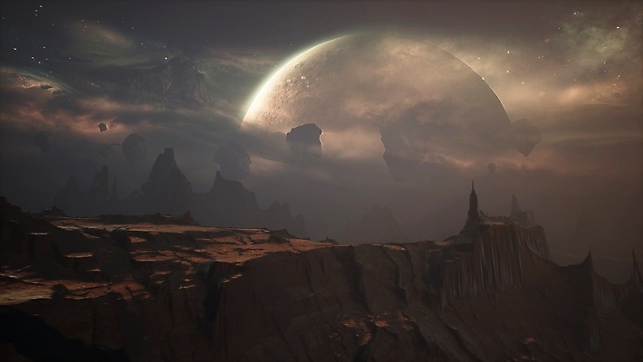 포토 JPG 해외이미지 사람없음 행성 달 디지털합성 SF 해외포토 자연요소 우주 파일형식 이미지허브