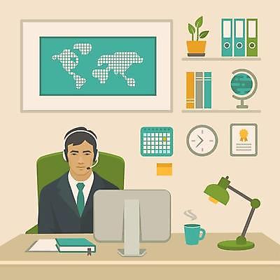 EPS 해외이미지 직업 캐릭터 디자인 백그라운드 컨셉 일러스트 비즈니스 탁자 노동자 직장 사람 앉기 정장 내부 노트북 컴퓨터 사무실 업무 작업 비즈니스맨 작업실 플랫 디자이너 만화 종업원 책상 경영자 번역 해외일러스트 일러캐릭터 옷 남자 가구 회사 모션 전자제품 직장인 리더 파일형식 벡터 이미지허브