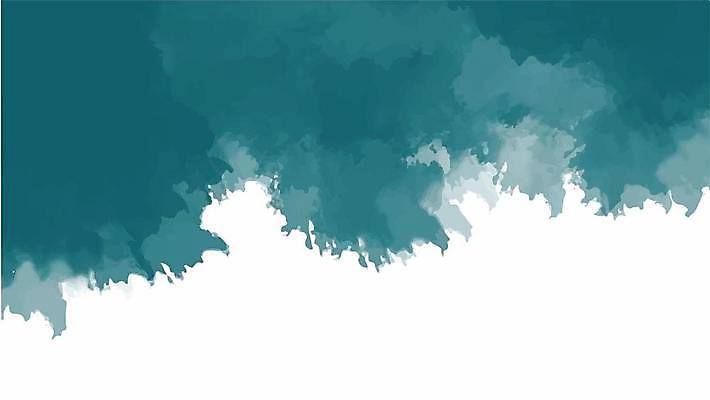 EPS 해외이미지 백그라운드 일러스트 붓터치 사람없음 번짐 청록색 카피스페이스 해외일러스트 컬러 공백 파일형식 벡터 효과 이미지허브