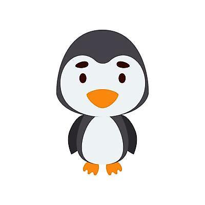 EPS 해외이미지 일러스트 사람없음 귀여움 만화 펭귄 펭귄캐릭터 해외일러스트 동물캐릭터 컨셉 조류 파일형식 벡터 이미지허브