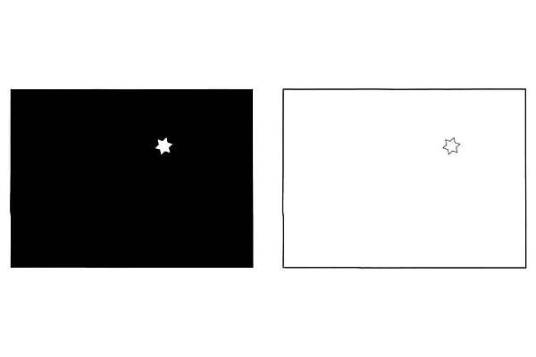 EPS 해외이미지 실루엣 별 선 지도 일러스트 흑백 검은색 미국 흰색 경계선 도시 사인 심플 윤곽 지역 전국 정부 정치 지리 콜로라도 디테일 해외일러스트 자연요소 컬러 북아메리카 촬영기법 경계 파일형식 벡터 이미지허브