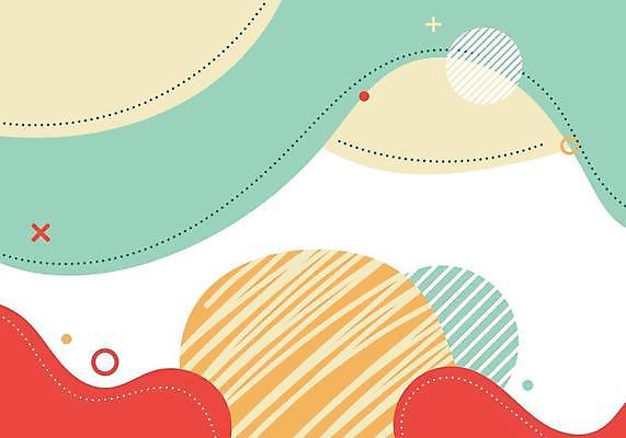 EPS 해외이미지 디자인 점선 백그라운드 곡선 일러스트 추상 미술 사람없음 컬러풀 겹침 기하학 카피스페이스 해외일러스트 선 컬러 무늬 문화예술 공백 파일형식 벡터 이미지허브