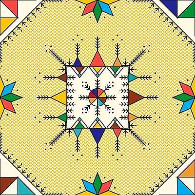 JPG 해외이미지 디자인 백그라운드 패턴 일러스트 사람없음 전통무늬 사각형 원형 삼각형 아랍 격자 기하학 스타일 해외일러스트 도형 전통 무늬 파일형식 이미지허브